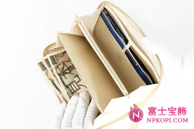 ルイヴィトンスーパーコピーダミエ アズール ジッピーウォレット 長財布 N60019